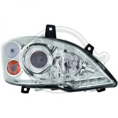 DIEDERICHS 1667084 Headlight